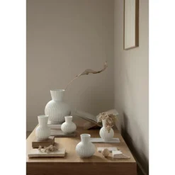 Tura vase 14,5 cm porselen hvit