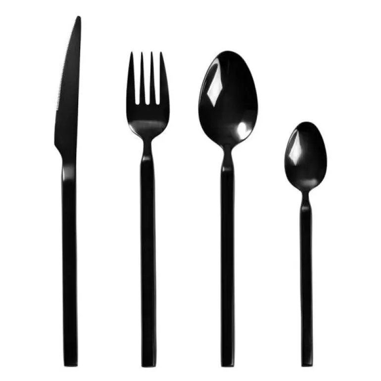 Tvis bestikksett 16 deler titanium black