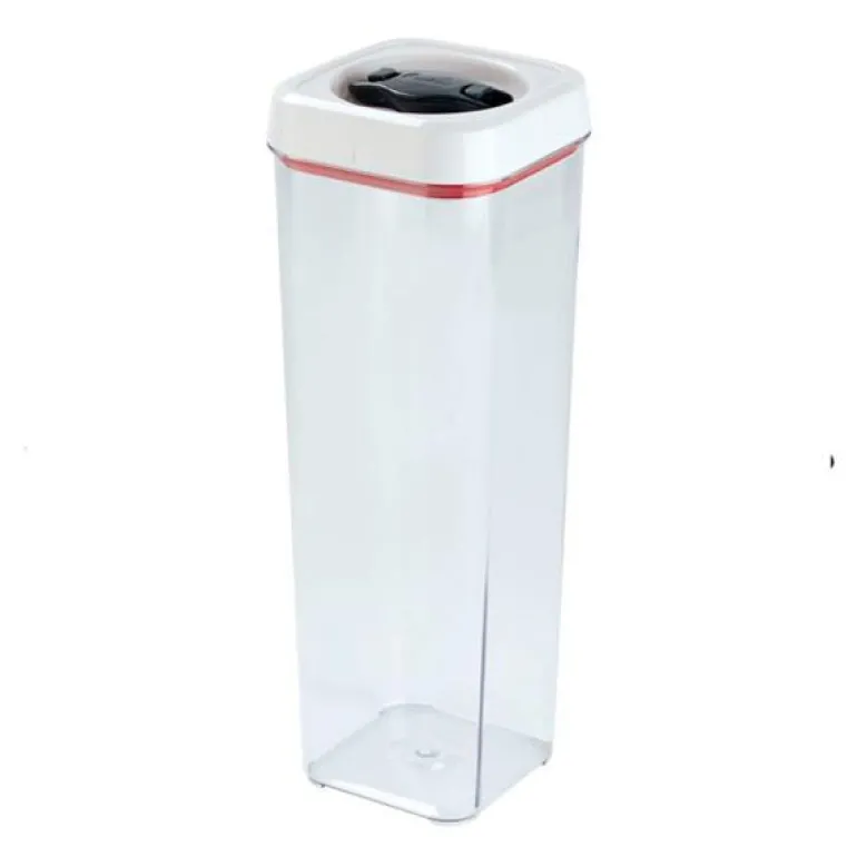 Twist & Seal boks 2,3L hvit/rød