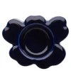 Unikko lysestake 10 cm kobolt