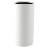 Universal knivblokk 22,5 cm gummiert hvit