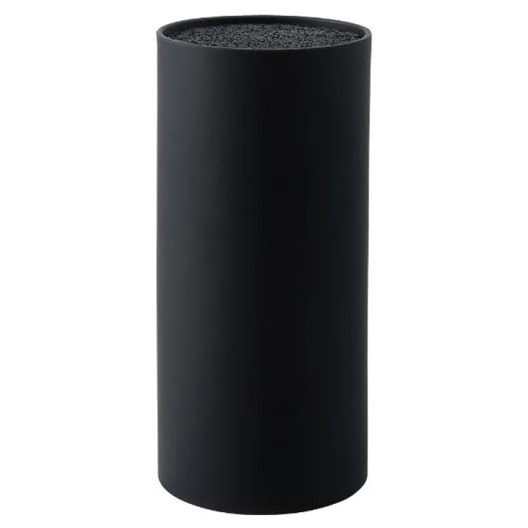 Universal knivblokk 22 cm svart