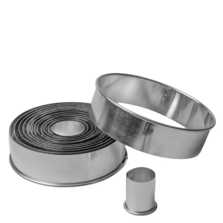 Uttstikkersett runde 14 stk 2,5–11 cm