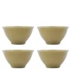 Vahé bolle 12 cm 4 stk gul