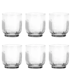 Vannglass 33 cl 6 stk klar