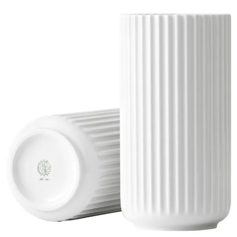 Vase 20,5 cm hvit