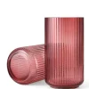 Vase h31 cm burgundy