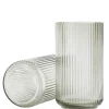 Vase h31 cm smoke