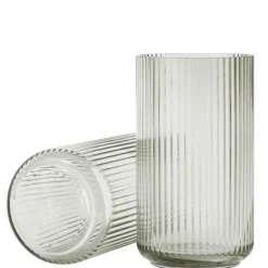 Vase h31 cm smoke