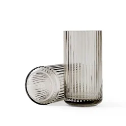 Vase h20,5 cm smoke