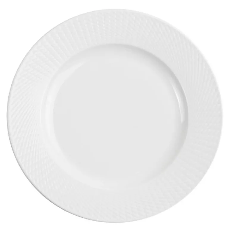 Victoria tallerken flat 22,5 cm hvit