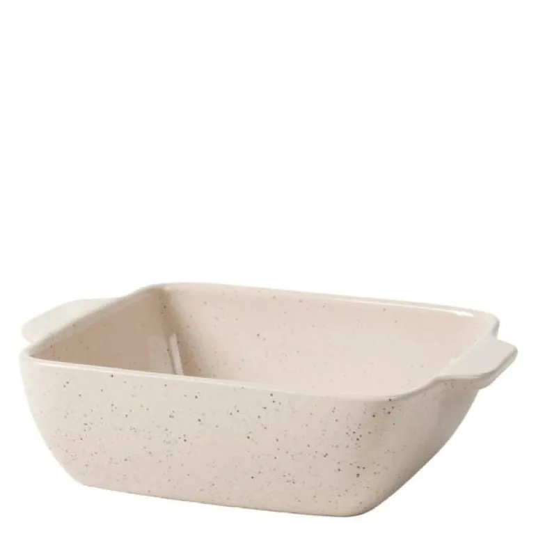 Vig ildfast form 19x22,5x6 cm beige