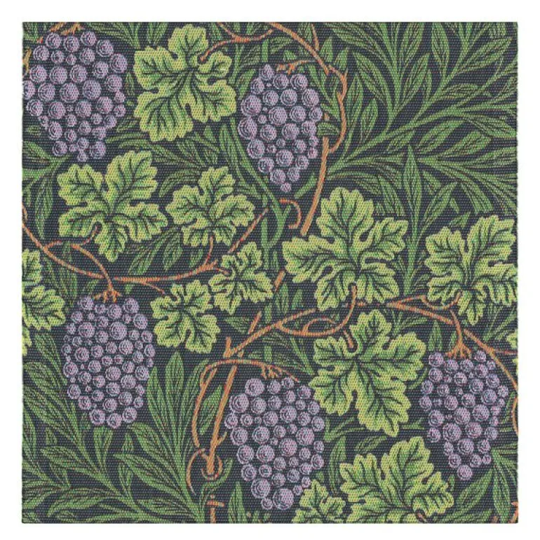 Vine serviett 35x35 cm grønn