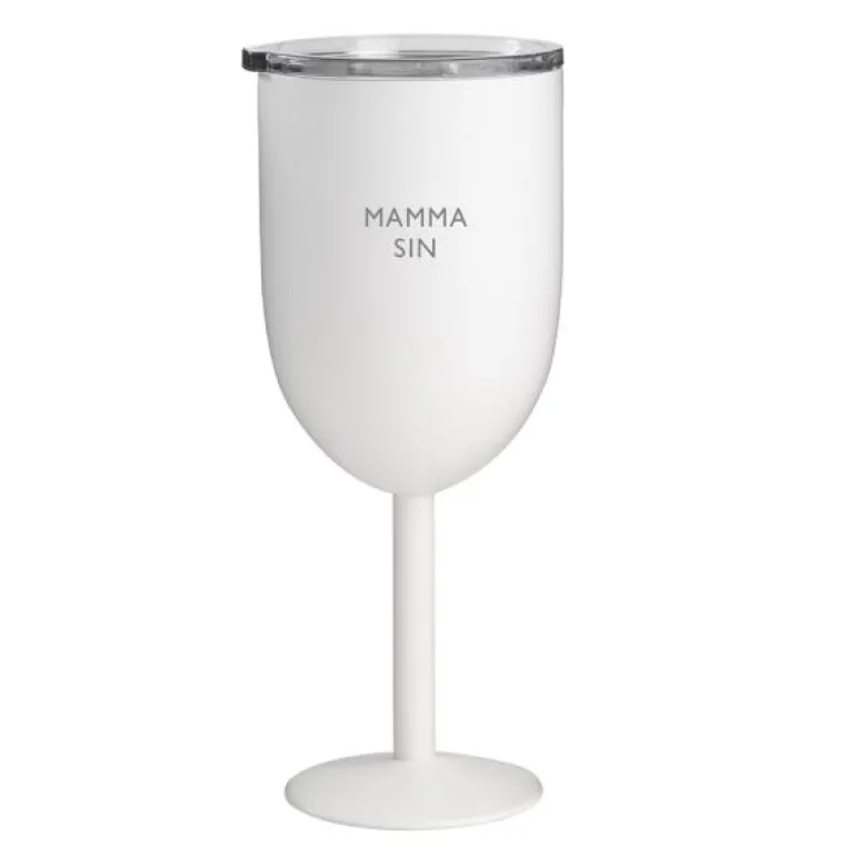 Vinglass termo MAMMA SIN 35 cl hvit