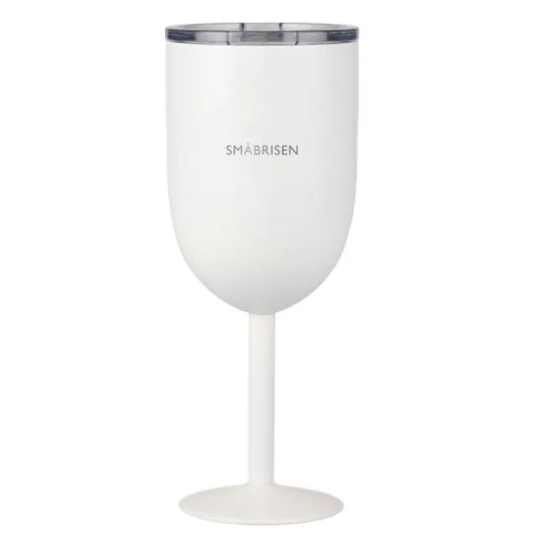 Vinglass termo SMÅBRISEN 35 cl hvit
