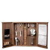 Vinsett/vinskap med vintilbehør Cabinet d'Oeno Curiosités