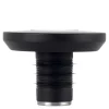 Vinstopper 5 cm plast/stål svart