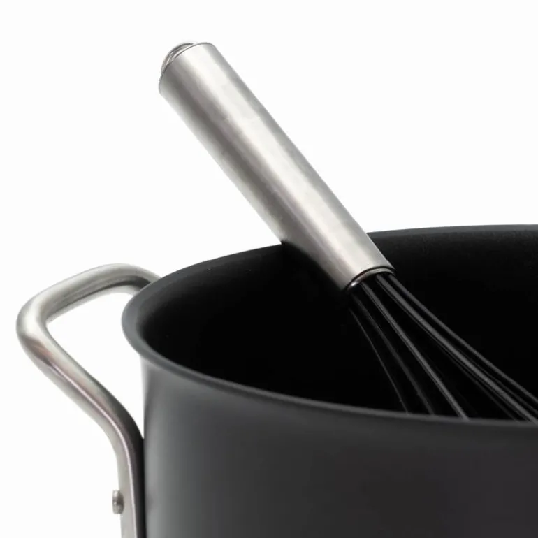 Visp m/belegg 25 cm rustfritt stål
