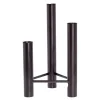 Vista vase/lysestake svart