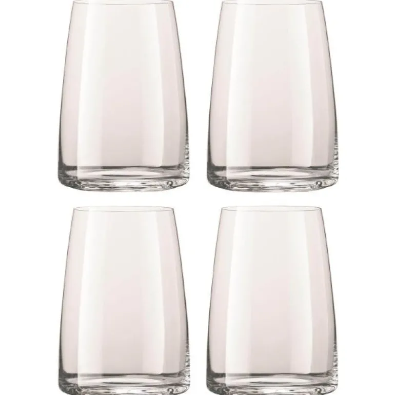 Vivid Senses vannglass 50 cl 4 stk