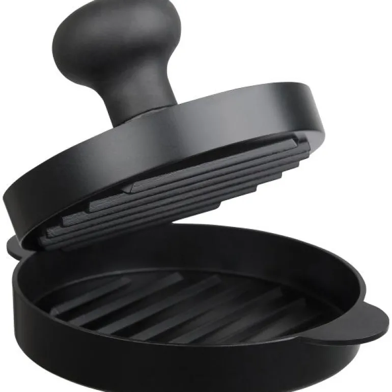 Wallberg hamburgerpress 11,5 cm svart