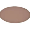 West kuvertbrikke oval 43x28 cm kamel