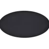 West kuvertbrikke oval 43x28 cm svart