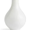 White Folia pærevase 23 cm