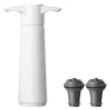 Wine Saver Giftbox, inkl. 2 propper, hvit