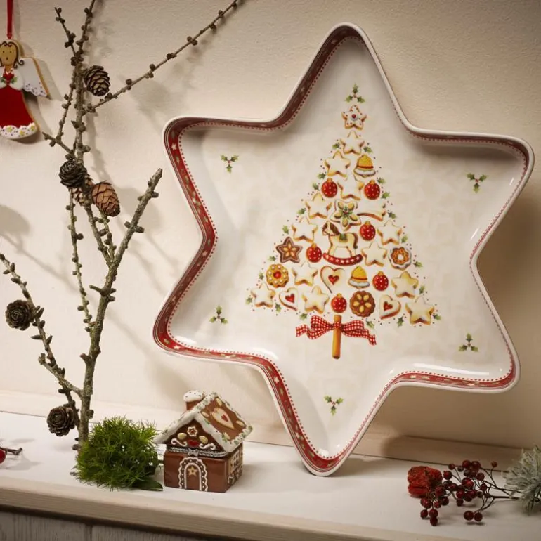 Winter Bakery Delight stjernbolle stor 37,5x33 cm
