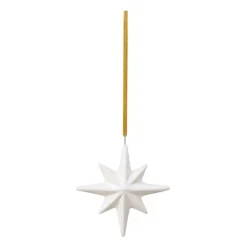 Winter Glow ornament stjerne 9x2,5x9,5 cm