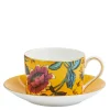 Wonderlust tekopp & asjett yellow tonquin