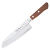 Wood santokukniv 16,5 cm sølv